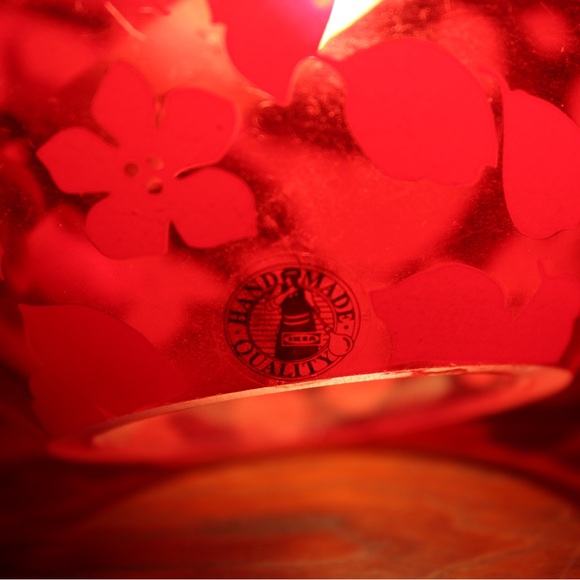 Beautiful vintage red ikea Knubbig lamp - Picture 5 of 5